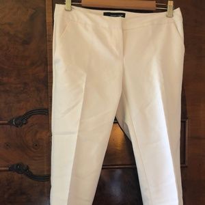 Selling A Dream | White Crop Pants in Cabo | Sz 4P